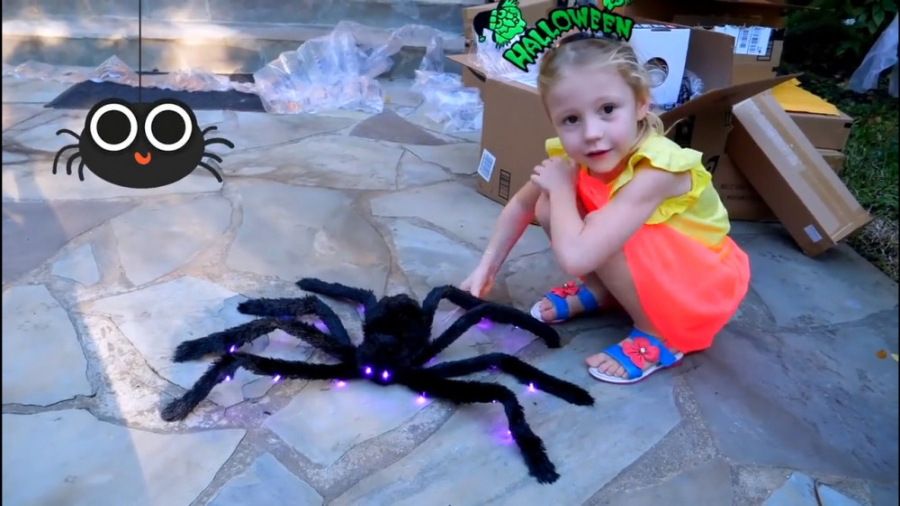 ماجراهای ناستیا و بابایی - قسمت 172 - تزیین کردن خانه برای جشن هالووین